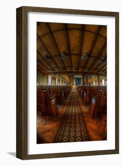 Abandoned Interior-Nathan Wright-Framed Photographic Print