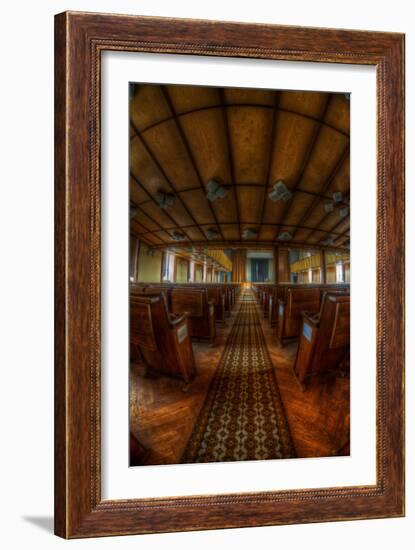 Abandoned Interior-Nathan Wright-Framed Photographic Print