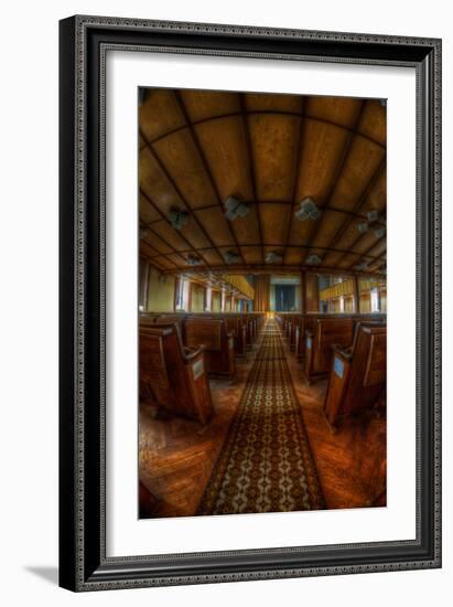 Abandoned Interior-Nathan Wright-Framed Photographic Print