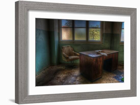 Abandoned Interior-Nathan Wright-Framed Photographic Print