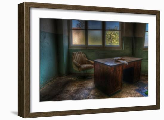 Abandoned Interior-Nathan Wright-Framed Photographic Print