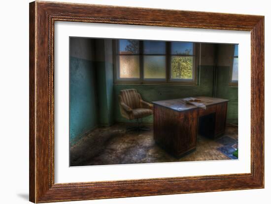 Abandoned Interior-Nathan Wright-Framed Photographic Print