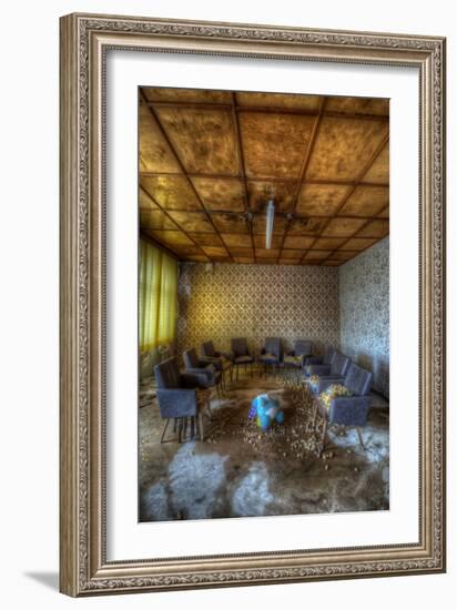 Abandoned Interior-Nathan Wright-Framed Photographic Print