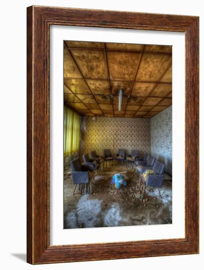 Abandoned Interior-Nathan Wright-Framed Photographic Print