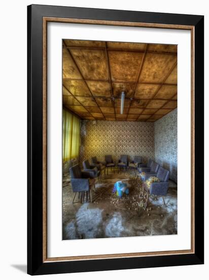 Abandoned Interior-Nathan Wright-Framed Photographic Print