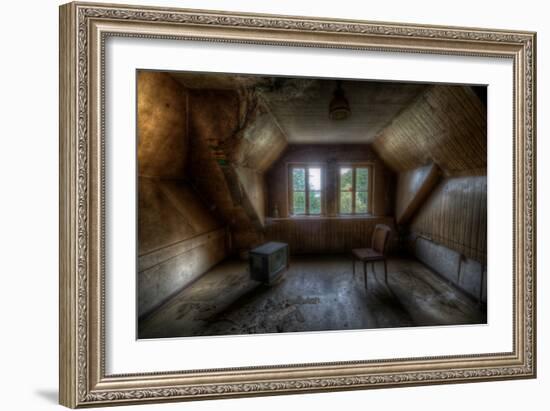 Abandoned Interior-Nathan Wright-Framed Photographic Print