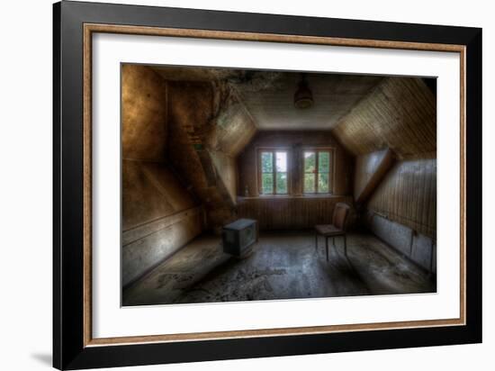 Abandoned Interior-Nathan Wright-Framed Photographic Print