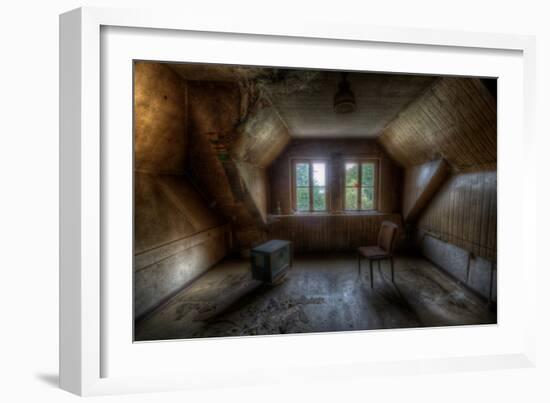 Abandoned Interior-Nathan Wright-Framed Photographic Print