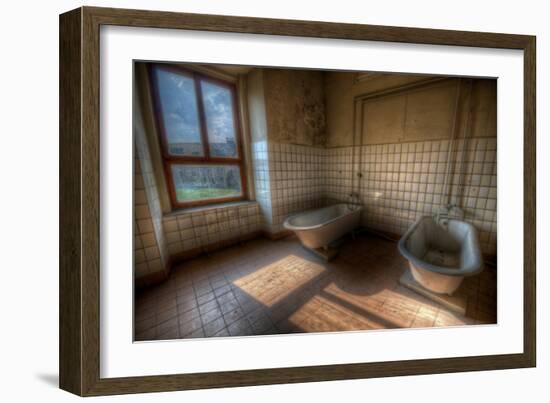 Abandoned Interior-Nathan Wright-Framed Photographic Print