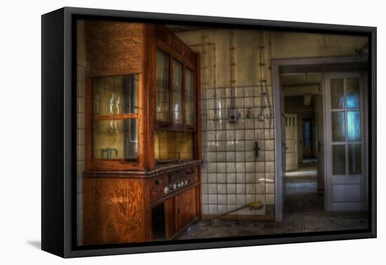 Abandoned Interior-Nathan Wright-Framed Premier Image Canvas