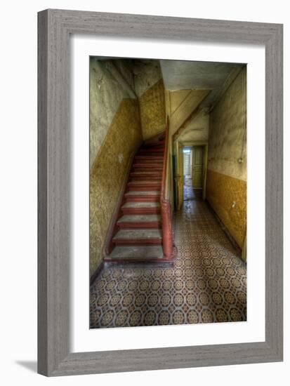 Abandoned Interior-Nathan Wright-Framed Photographic Print