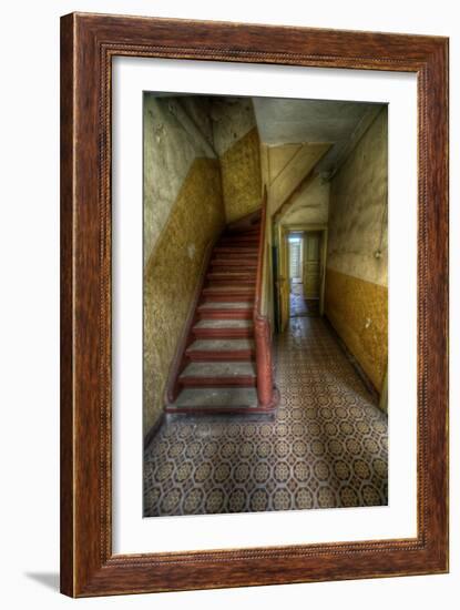 Abandoned Interior-Nathan Wright-Framed Photographic Print