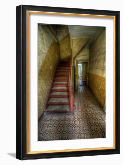 Abandoned Interior-Nathan Wright-Framed Photographic Print