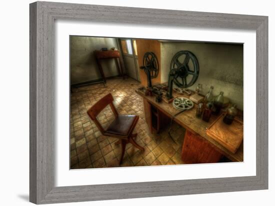 Abandoned Interior-Nathan Wright-Framed Photographic Print