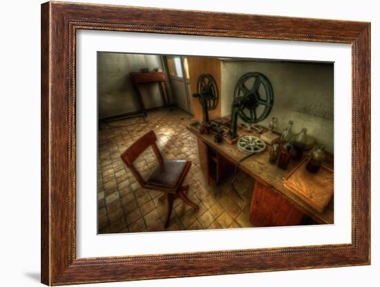 Abandoned Interior-Nathan Wright-Framed Photographic Print