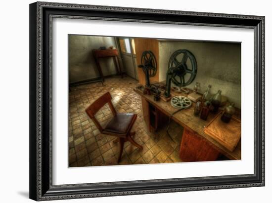 Abandoned Interior-Nathan Wright-Framed Photographic Print