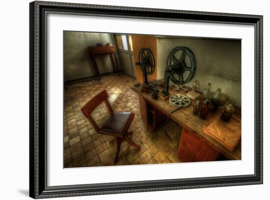 Abandoned Interior-Nathan Wright-Framed Photographic Print