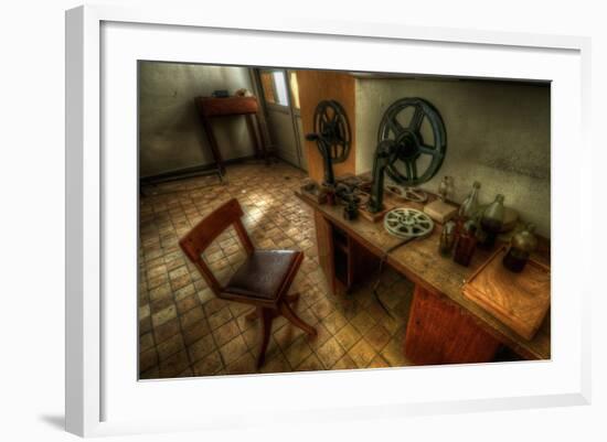 Abandoned Interior-Nathan Wright-Framed Photographic Print