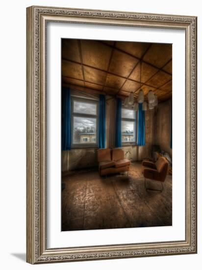 Abandoned Interior-Nathan Wright-Framed Photographic Print