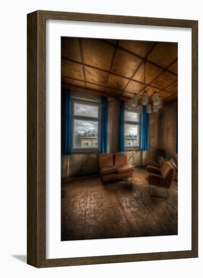 Abandoned Interior-Nathan Wright-Framed Photographic Print