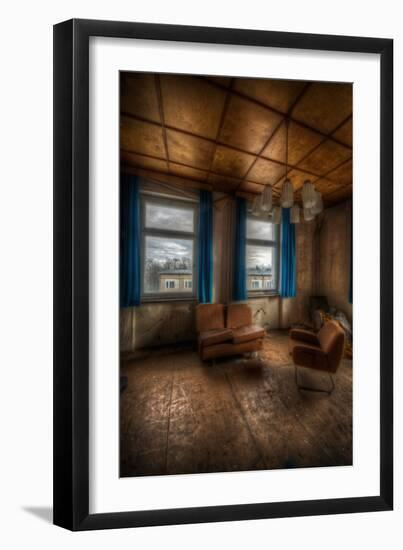 Abandoned Interior-Nathan Wright-Framed Photographic Print