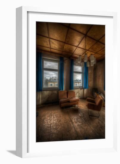 Abandoned Interior-Nathan Wright-Framed Photographic Print