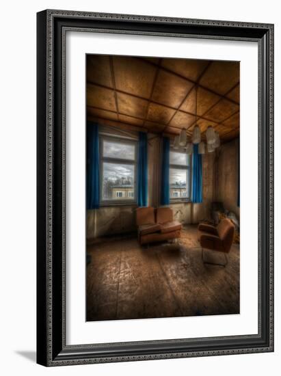 Abandoned Interior-Nathan Wright-Framed Photographic Print