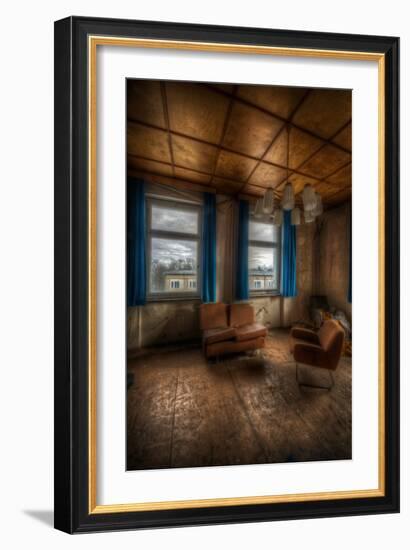 Abandoned Interior-Nathan Wright-Framed Photographic Print