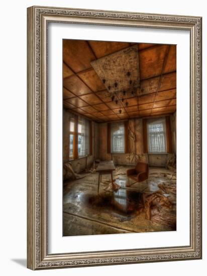 Abandoned Interior-Nathan Wright-Framed Photographic Print