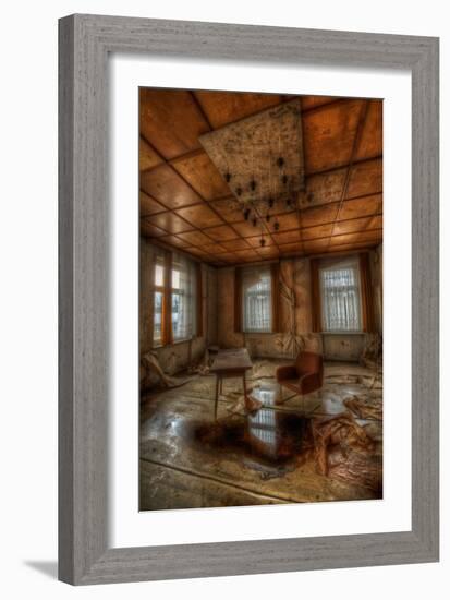 Abandoned Interior-Nathan Wright-Framed Photographic Print