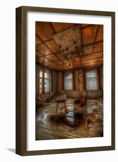 Abandoned Interior-Nathan Wright-Framed Photographic Print