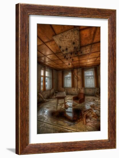 Abandoned Interior-Nathan Wright-Framed Photographic Print