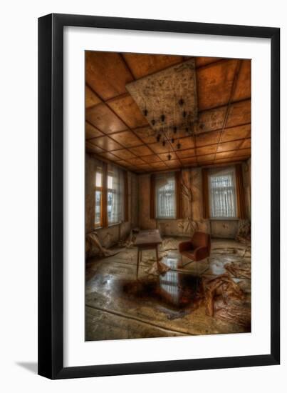 Abandoned Interior-Nathan Wright-Framed Photographic Print