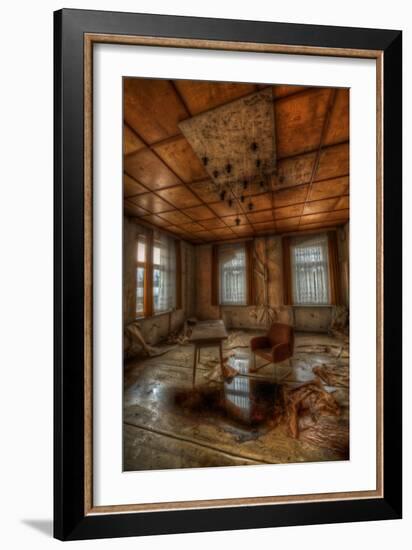 Abandoned Interior-Nathan Wright-Framed Photographic Print