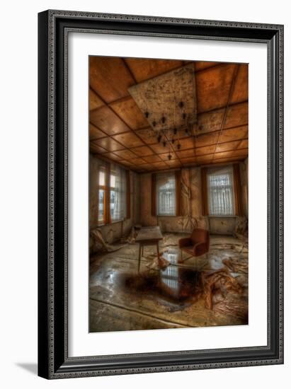 Abandoned Interior-Nathan Wright-Framed Photographic Print