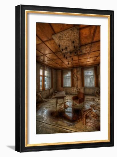 Abandoned Interior-Nathan Wright-Framed Photographic Print