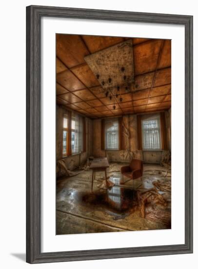 Abandoned Interior-Nathan Wright-Framed Photographic Print