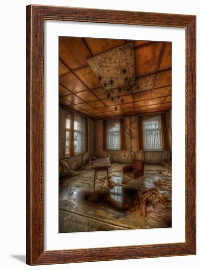 Abandoned Interior-Nathan Wright-Framed Photographic Print