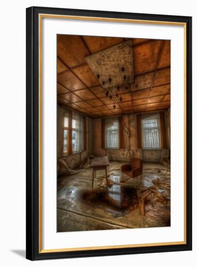 Abandoned Interior-Nathan Wright-Framed Photographic Print