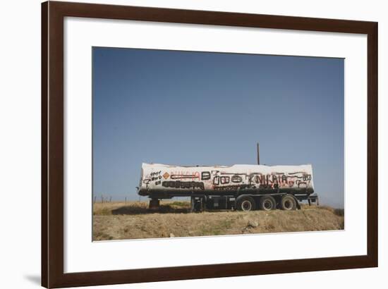 Abandoned Lorry-Clive Nolan-Framed Photographic Print