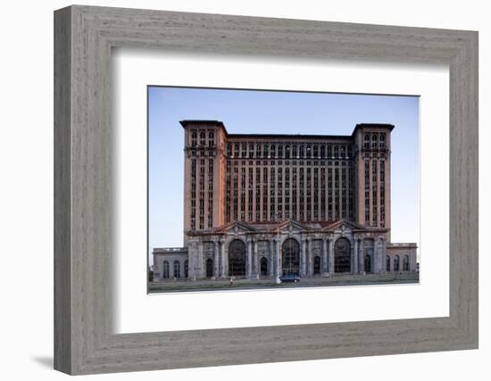 Abandoned Michigan Central Station-Paul Souders-Framed Photographic Print