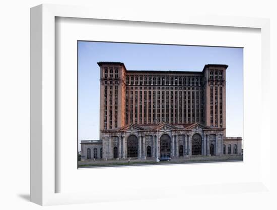 Abandoned Michigan Central Station-Paul Souders-Framed Photographic Print