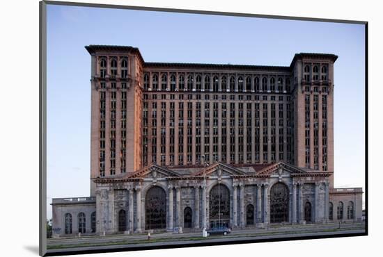 Abandoned Michigan Central Station-Paul Souders-Mounted Photographic Print