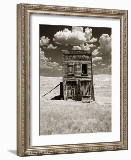 Abandoned Shack in Field-Aaron Horowitz-Framed Photographic Print