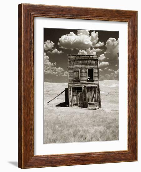 Abandoned Shack in Field-Aaron Horowitz-Framed Photographic Print