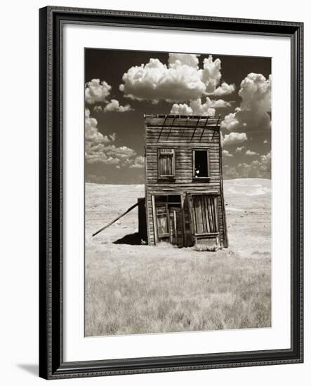 Abandoned Shack in Field-Aaron Horowitz-Framed Photographic Print