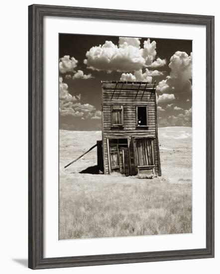 Abandoned Shack in Field-Aaron Horowitz-Framed Photographic Print