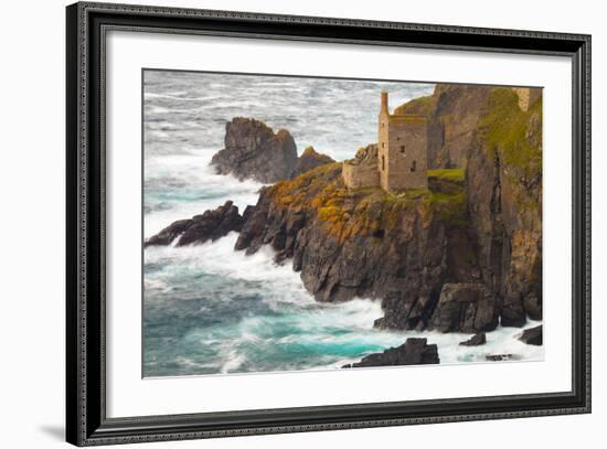 Abandoned Tin Mine Near Botallack-Miles Ertman-Framed Photographic Print