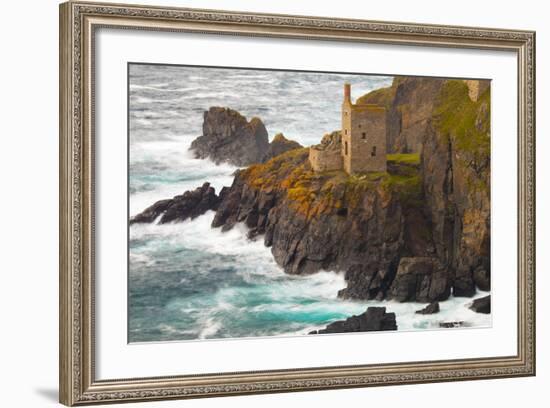 Abandoned Tin Mine Near Botallack-Miles Ertman-Framed Photographic Print