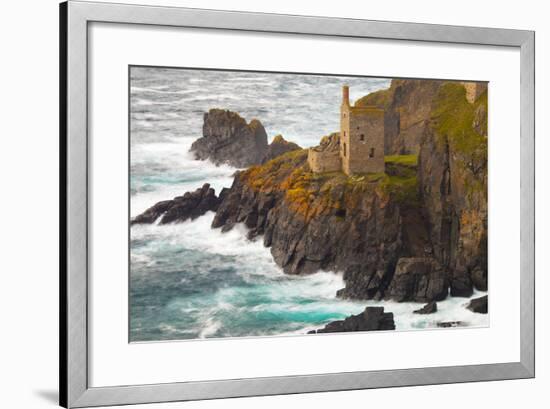 Abandoned Tin Mine Near Botallack-Miles Ertman-Framed Photographic Print